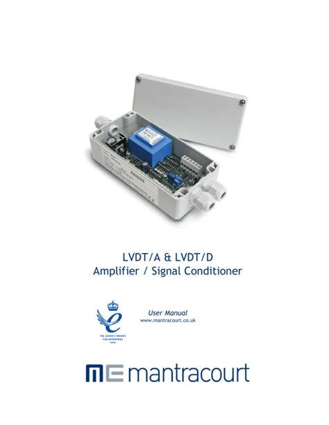 rvdt signal conditioner|OPERATION MANUAL .